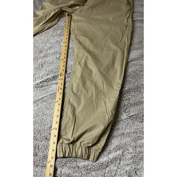 Jordan Craig Joggers Pants Mens Size 42x32 Tan Khaki Cotton Pockets Tapered Leg - Picture 6 of 16